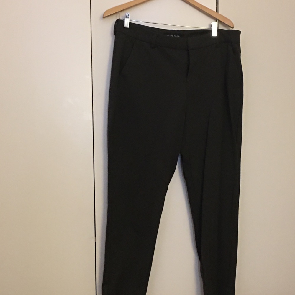 Liverpool olive twill trousers